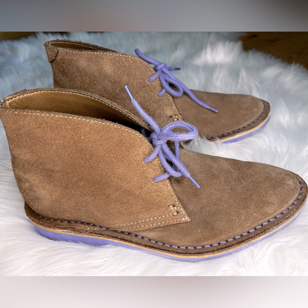 Vellies Veldskoen Jacaranda Boots (PURPLE/LAVENDER SOLE) Women’s 6